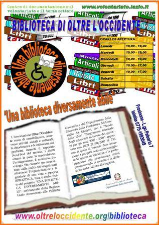 Una biblioteca diversamente abile